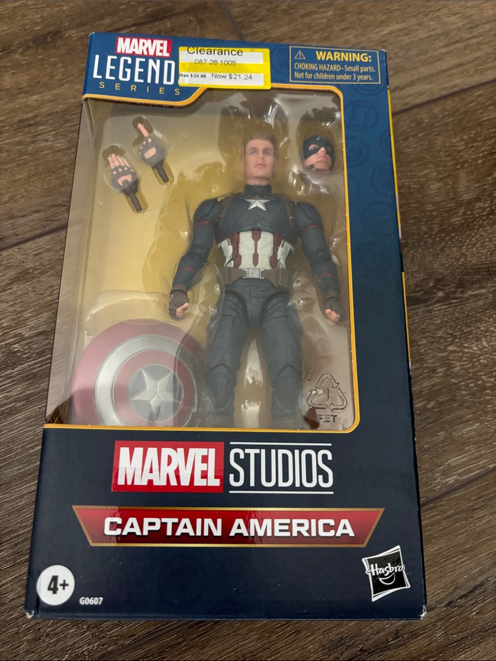 Hasbro Captain America Action Figure - Blue, Red, White